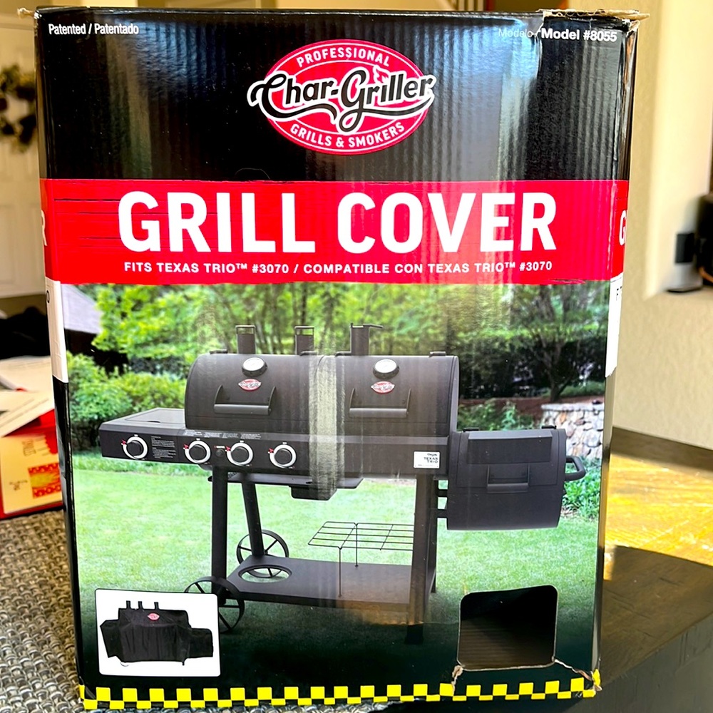 Char-Griller smoker cover